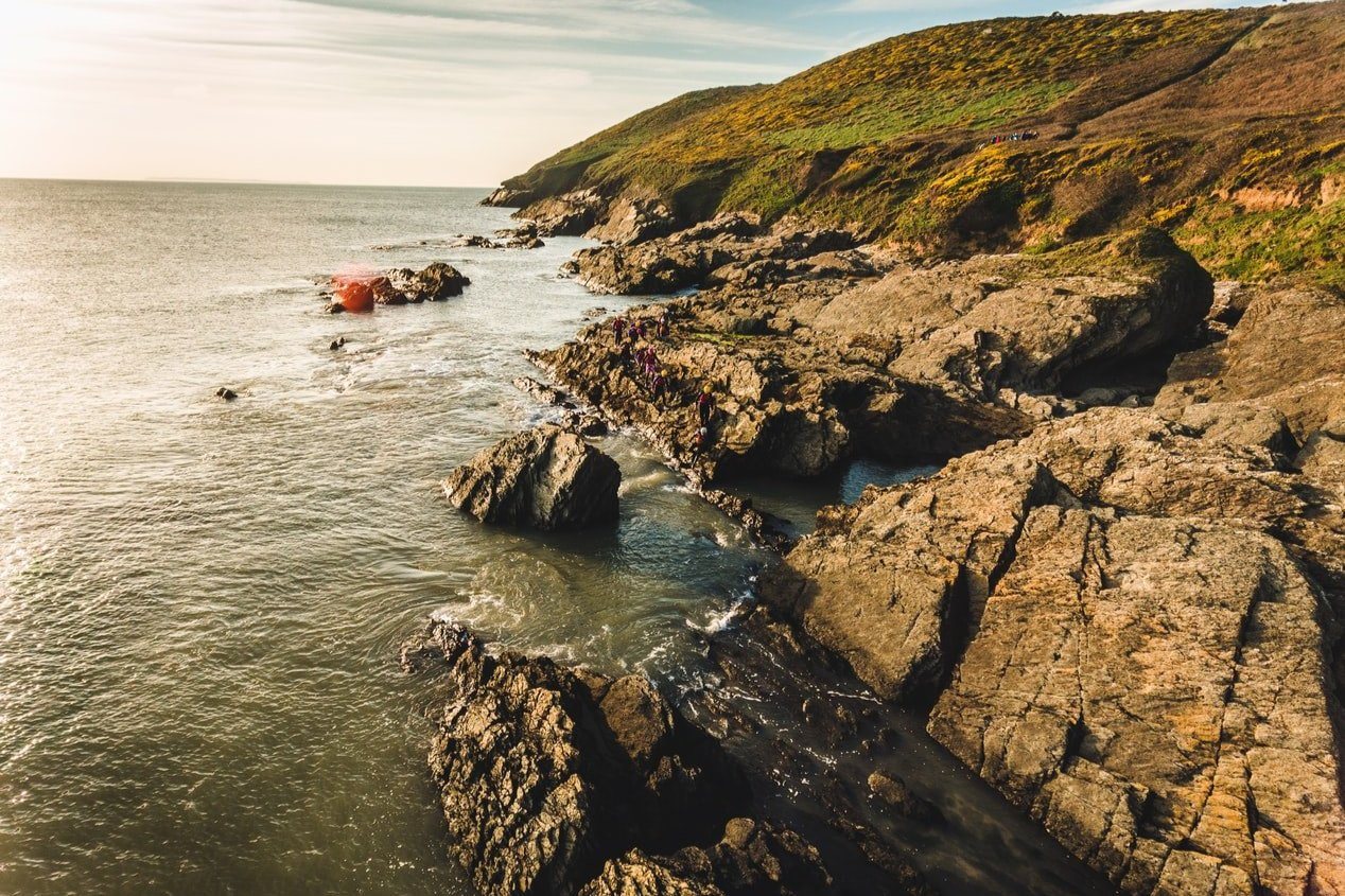 The landscape of North Devon’s coastline, connecting land to sea.